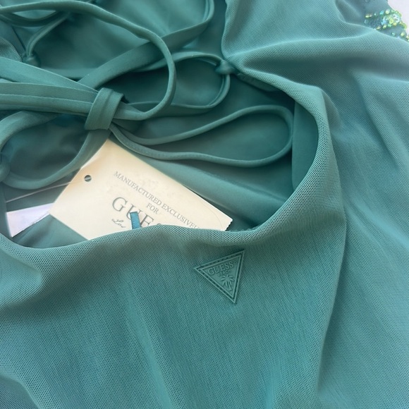 New GUESS Sequined One-Piece Swimsuit - Picture 7 of 7